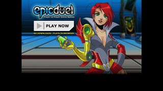 EpicDuel - Free PvP MMORPG in an online player vs player game