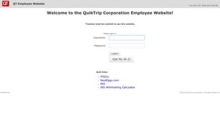 Employee Login - QuikTrip