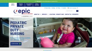 Epic Health Services | Pediatric Skilled Nursing, Home Health