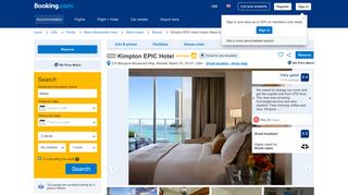 Kimpton EPIC Hotel, Miami, FL - Booking.com
