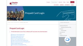 Peoples Card Services - Prepaid Card Login - Login to Your Account ...