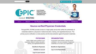 Electronic Portfolio of International Credentials: EPIC