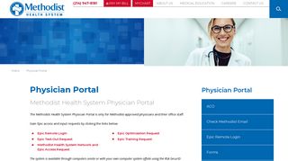 Physician Portal | Hospitals in Dallas - Methodist Health System