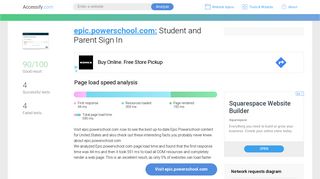 Access epic.powerschool.com. Student and Parent Sign In
