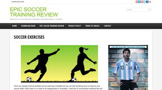 Soccer Exercises - Epic Soccer Training Review