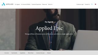 Applied Epic Insurance Cloud Management System | Applied Systems