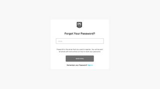Epic Games account password reset request