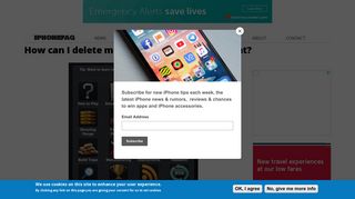 How can I delete my EW / Mobile Strike account? | The iPhone FAQ