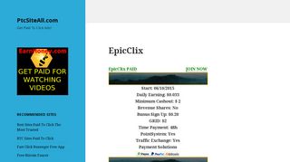 EpicClix – PtcSiteAll.com