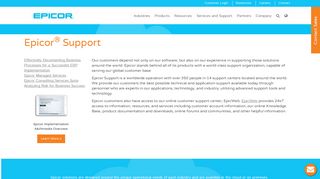 Software Support | ERP Support | Epicor