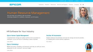 HR Management Software | HRIS | Epicor