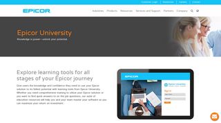 Epicor University | Software Education | Epicor