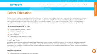 Epicor Education | Epicor University