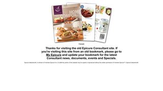 Epicure Selections - Consultant Website