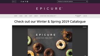 Catalogue | Epicure.com