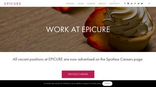 Work at EPICURE - Epicure