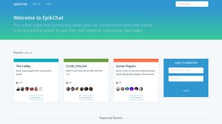 EpikChat | Live Video Chat Rooms
