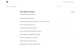 The Writer Portal – Episode