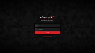 Login - Free EPKs for Bands, Musicians, Artists, Entertainers. Flash ...
