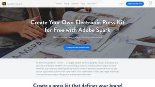 Free Press Kit Maker: Create Custom Media Kits | Adobe Spark