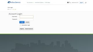 www.eplanservices.com > Site Login
