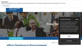 ePlus OneSource Procurement Selected by Global Law Firm to ...