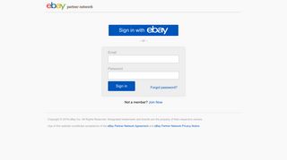 Login to the EPN Portal to get started - ePN - eBay