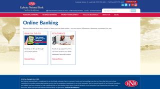 Online Banking | ENB - Ephrata National Bank