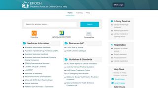 EPOCH – Electronic Portal for Online Clinical Help