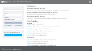 McAfee ePolicy Orchestrator Cloud
