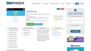 Epoll Surveys Ranking and Reviews - SurveyPolice