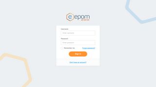 Login | Epom Ad Server