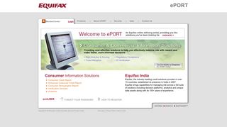 ePort Home - Equifax