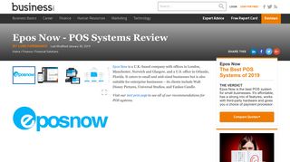 Epos Now Review 2018 | POS System Reviews - Business.com