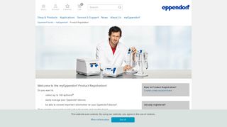 Product Registration - Eppendorf
