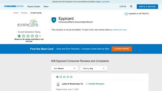 Top 605 Reviews and Complaints about Eppicard | Page 2