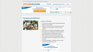 Pennsylvania EPPICard - Eppicard Help