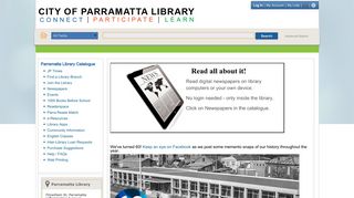 Parramatta Library Catalogue