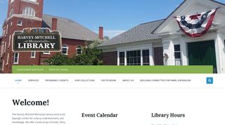 Harvey-Mitchell Memorial Library – Epping New Hampshire