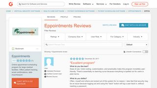 Eppointments Reviews | G2 Crowd