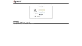 Login - Welcome to symplr™ EPR - The Electronic Physician Record