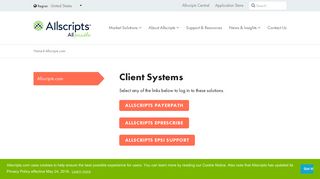 Client Systems | allscripts.com