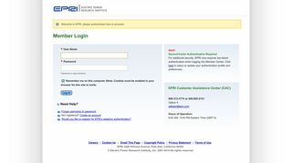 Entrust IdentityGuard Federation ::Log In - EPRI.com