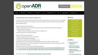 EPRI Certified Open Source Code - OpenADR Alliance