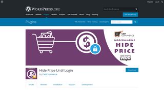 Hide Price Until Login | WordPress.org