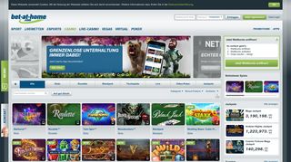 Online Casino: Die besten Casino Spiele auf bet-at-home.com