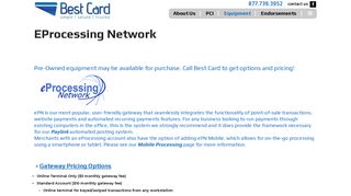 Best Card Team | eProcessing Network