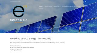 eProfiling for OTSR – E-Oz - E-Oz Energy Skills Australia