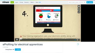 eProfiling for electrical apprentices on Vimeo