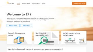 Electronic Payments and Statements (EPS)